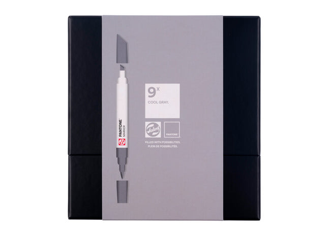Talens | Pantone Marker Set 9x Cool Gray