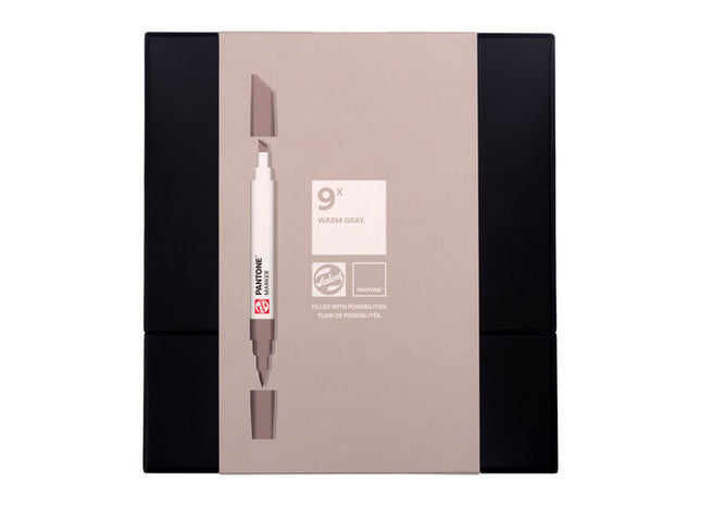 Talens | Pantone Marker Set 9x Warm Gray