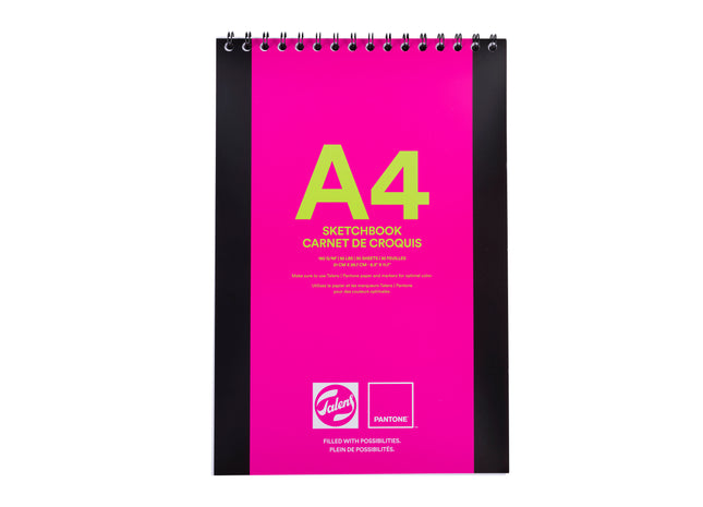 Talens | Pantone cahier de croquis A4 (21 x 29,7 cm), 30 feuilles