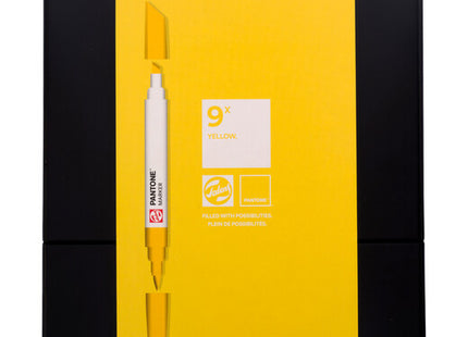 Talens | Pantone Marker Set 9x Yellow