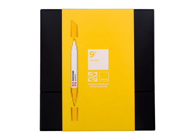 Talens | Pantone set de marqueur 9x Yellow