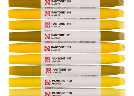 Talens | Pantone marker set 9x Yellow