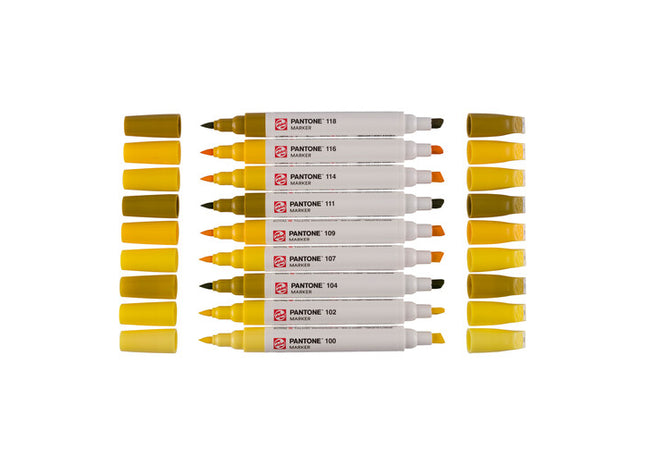 Talens | Pantone Marker Set 9x Yellow