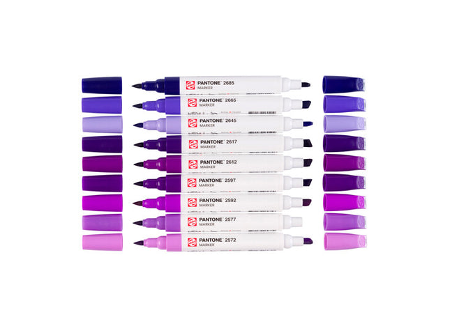 Talens | Pantone Marker Set 9x Purple