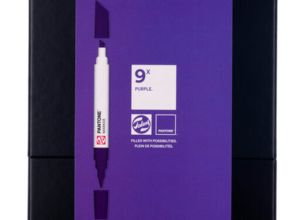 Talens | Pantone Marker Set 9x Purple