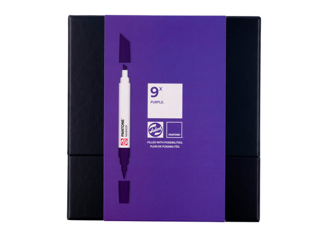 Talens | Pantone set de marqueur 9x Purple