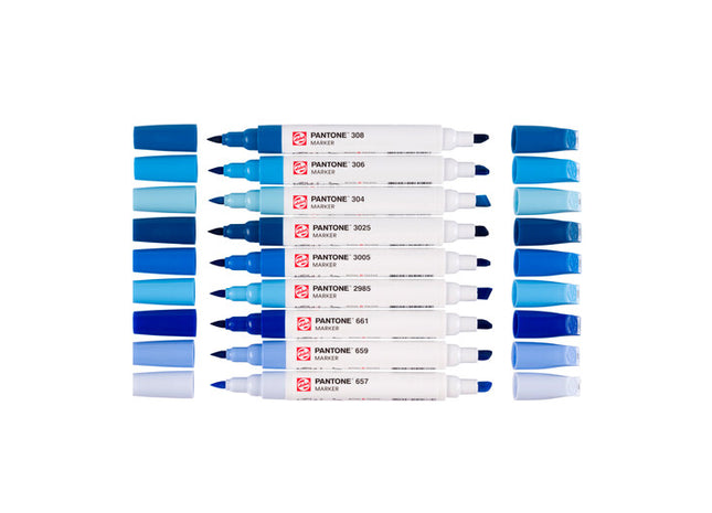 Talens | Pantone Marker Set 9x Blue