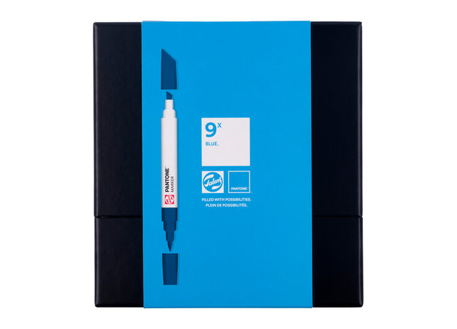 Talens | Pantone set de marqueur 9x Blue