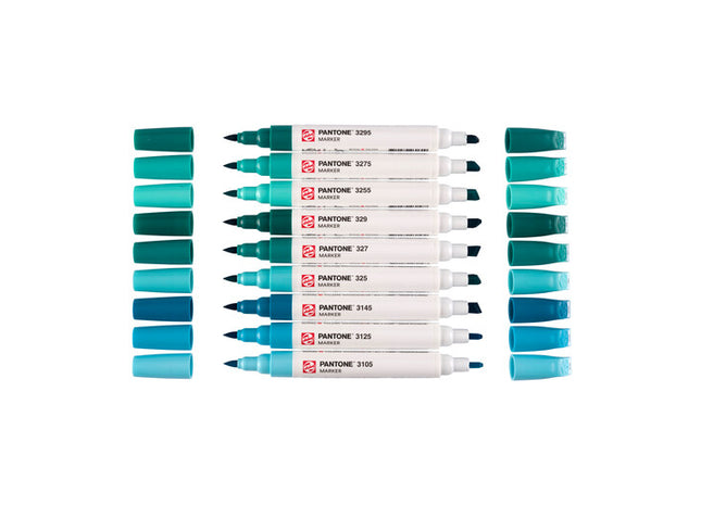 Talens | Pantone Marker Set 9x Blue Green