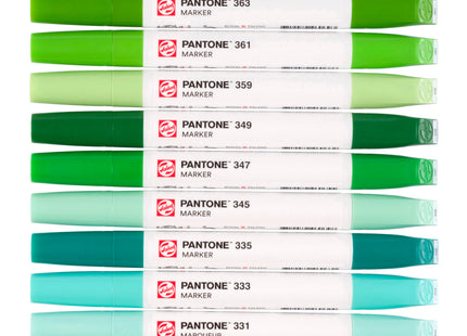 Talens | Pantone marker set 9x Green