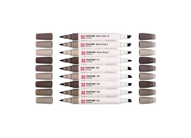 Talens | Pantone Marker Set 9x Warm Gray