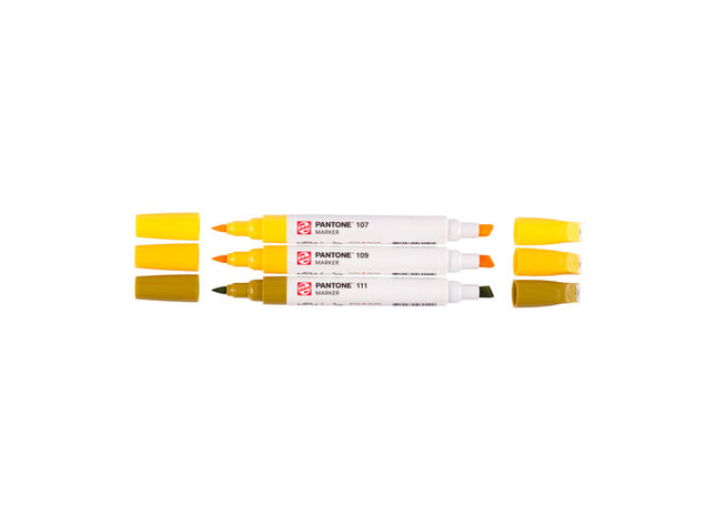 Talens | Pantone Marker Set 3x Yellow