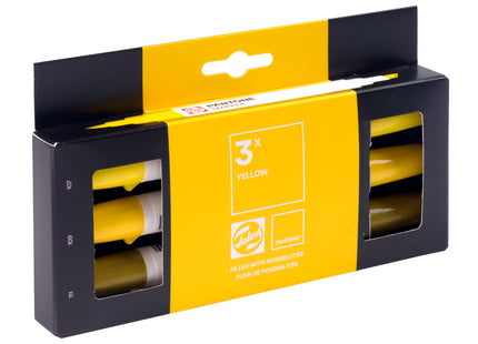 Talens | Pantone marker set 3x Yellow