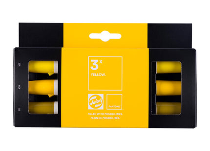 Talens | Pantone marker set 3x Yellow