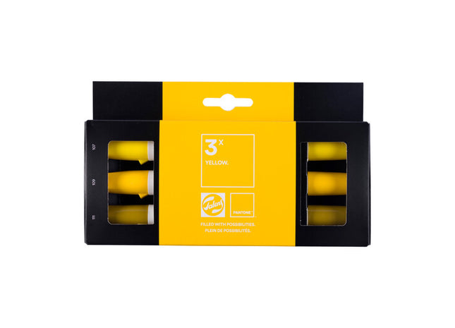 Talens | Pantone set de marqueur 3x Yellow