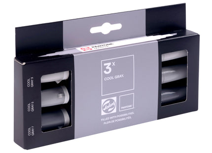 Talens | Pantone Marker Set 3x Cool Gray