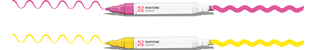 Talens | Pantone markers with a brush and a chisel nib